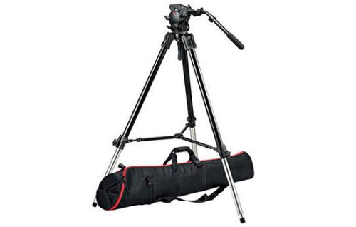 Manfrotto 526 Pro Fluid Video Head and 528Xb Tripod