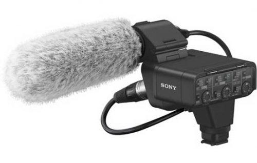 Sony XLR-K3M Dual Channel Digital Audio Adapter with Shotgun Microphone for Hire